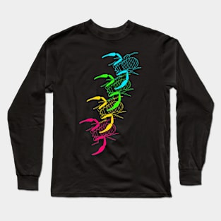 Pseudoscorpion rainbow Long Sleeve T-Shirt